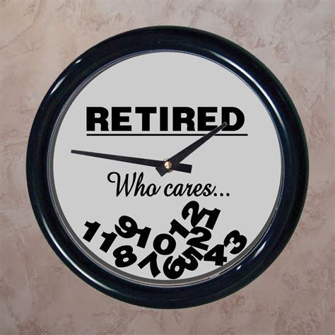 retirement clock funny|More.